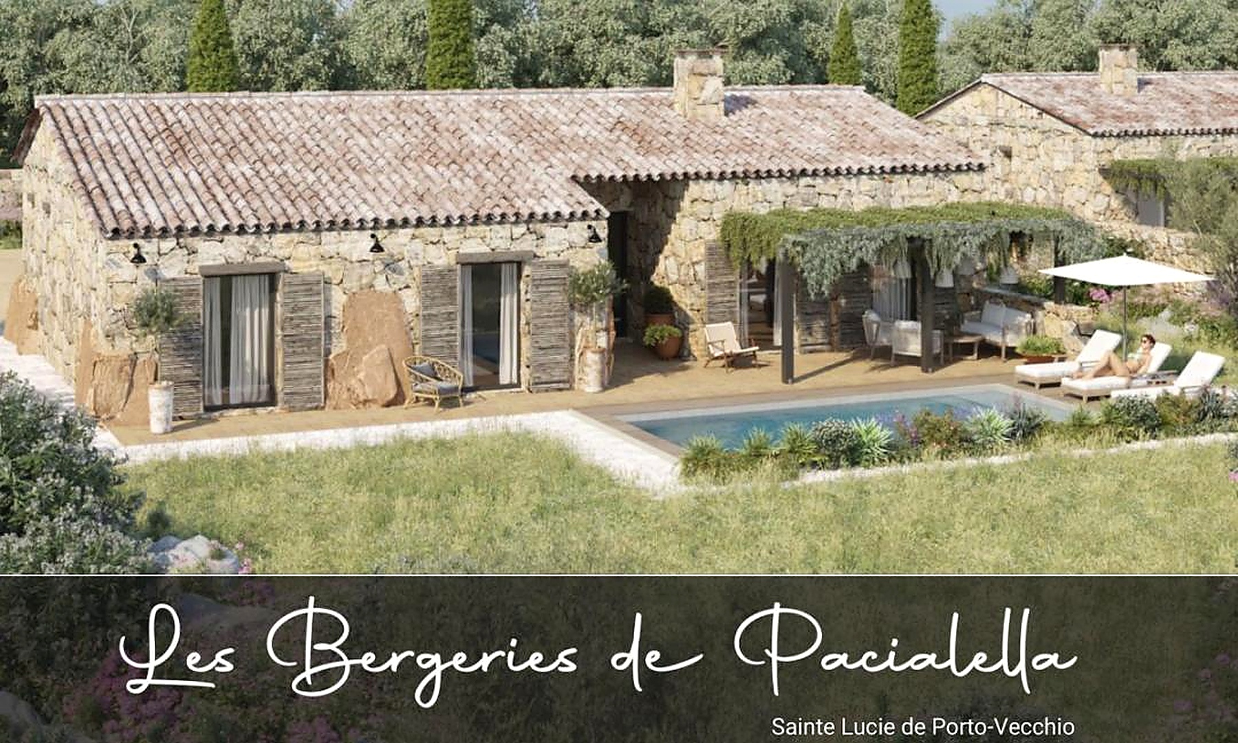 Bergerie de Pacialella avec piscine individuelle