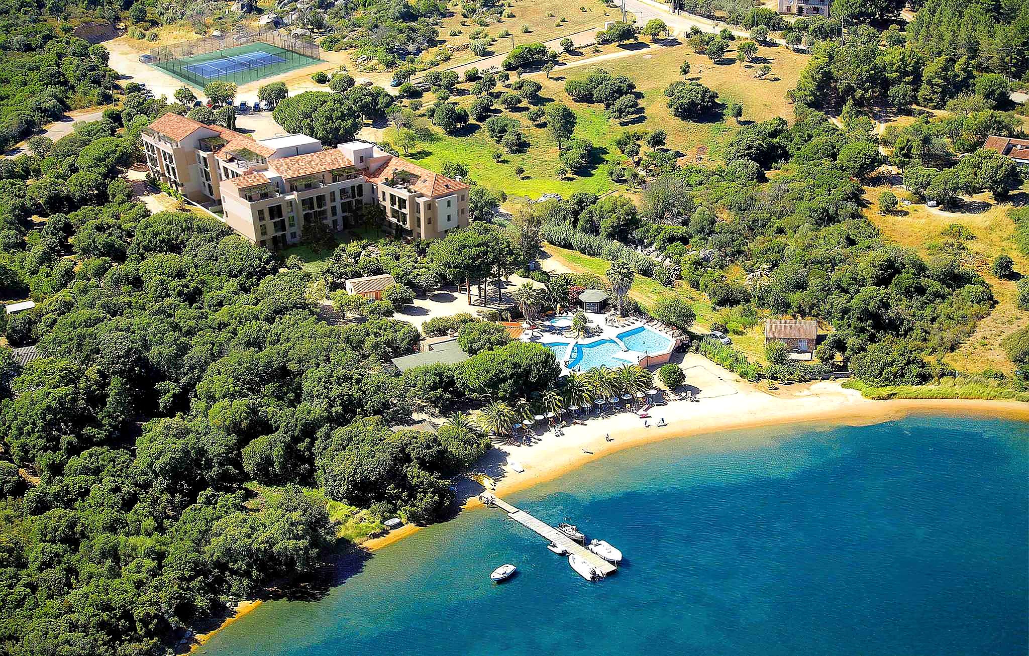 Cala Di Pianottuli terrasse vue mer