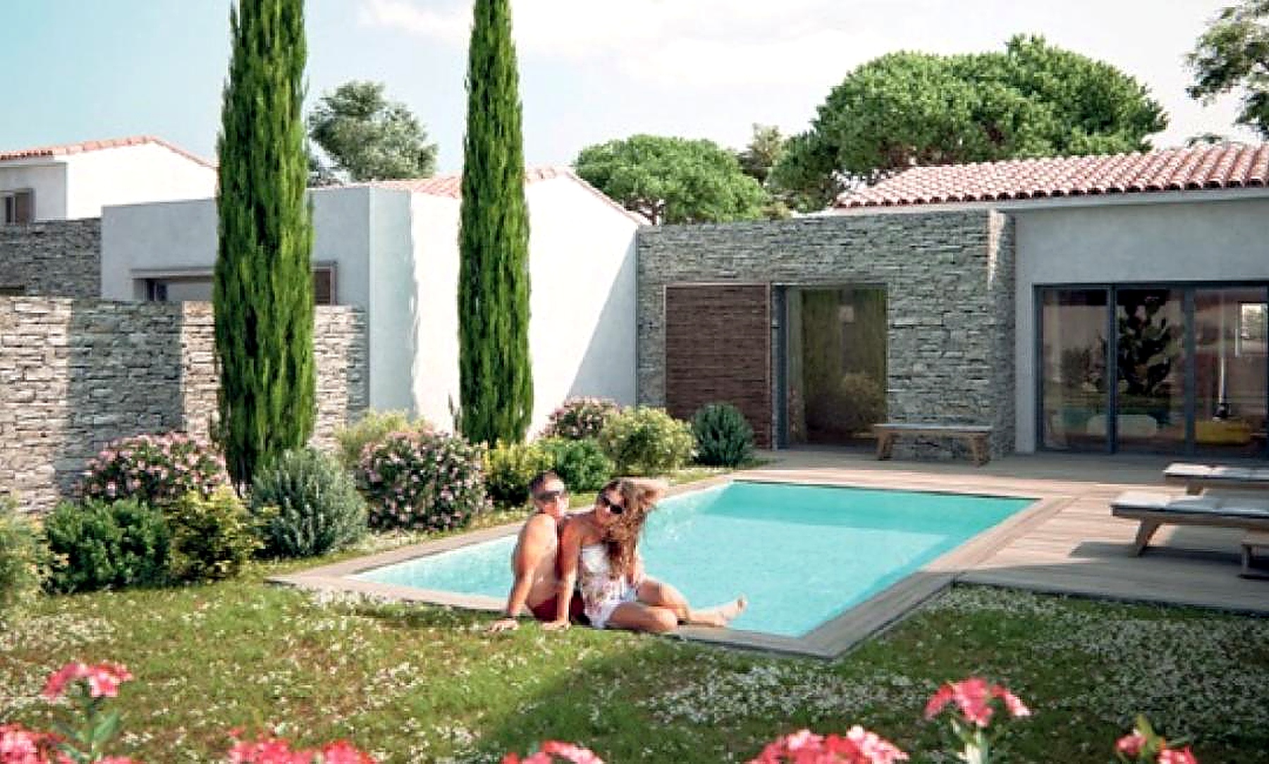 Villa neuve avec piscine privative Cala Rossa