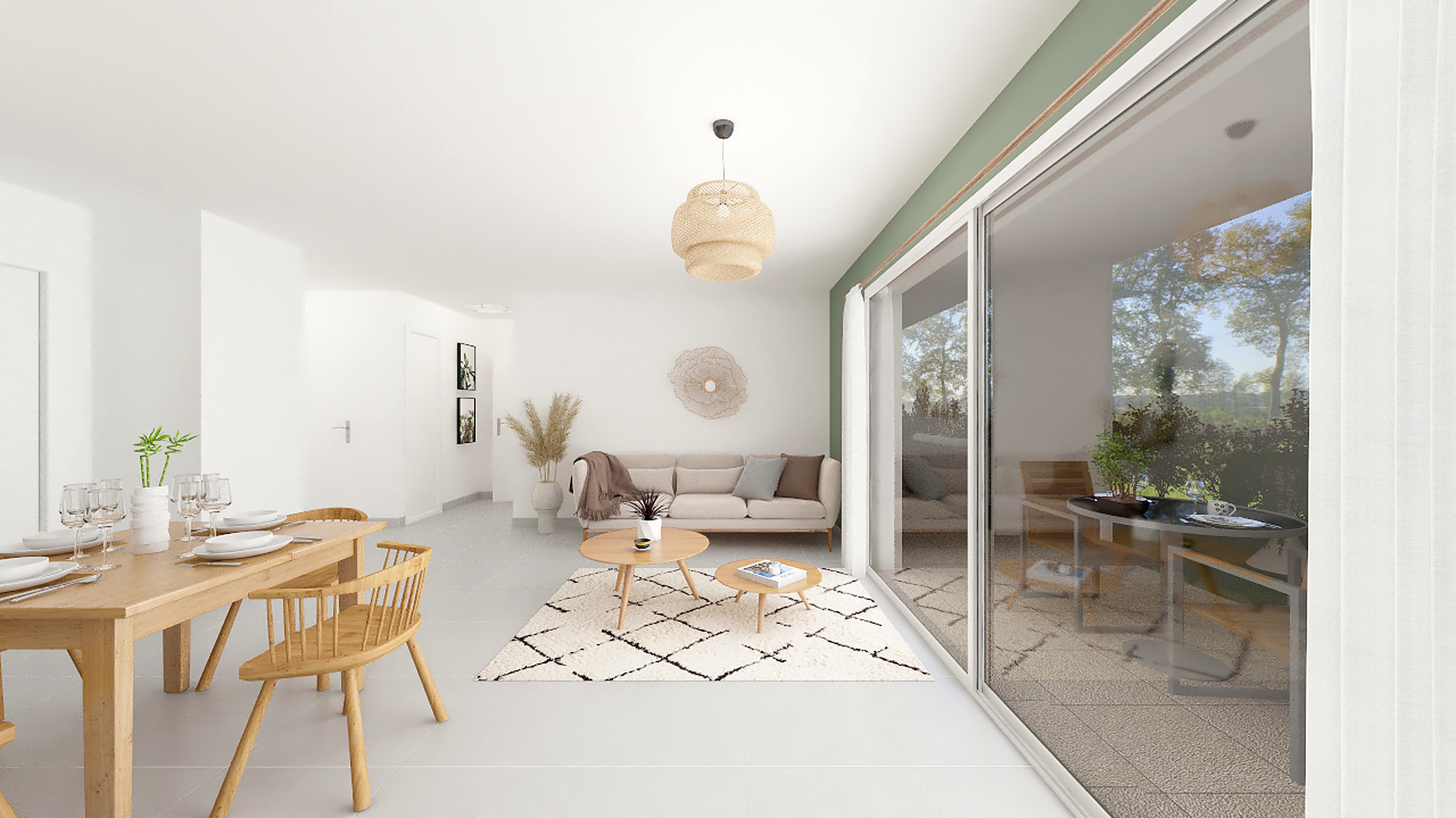 Appartement et prestations intérieures des Marines de Palasca