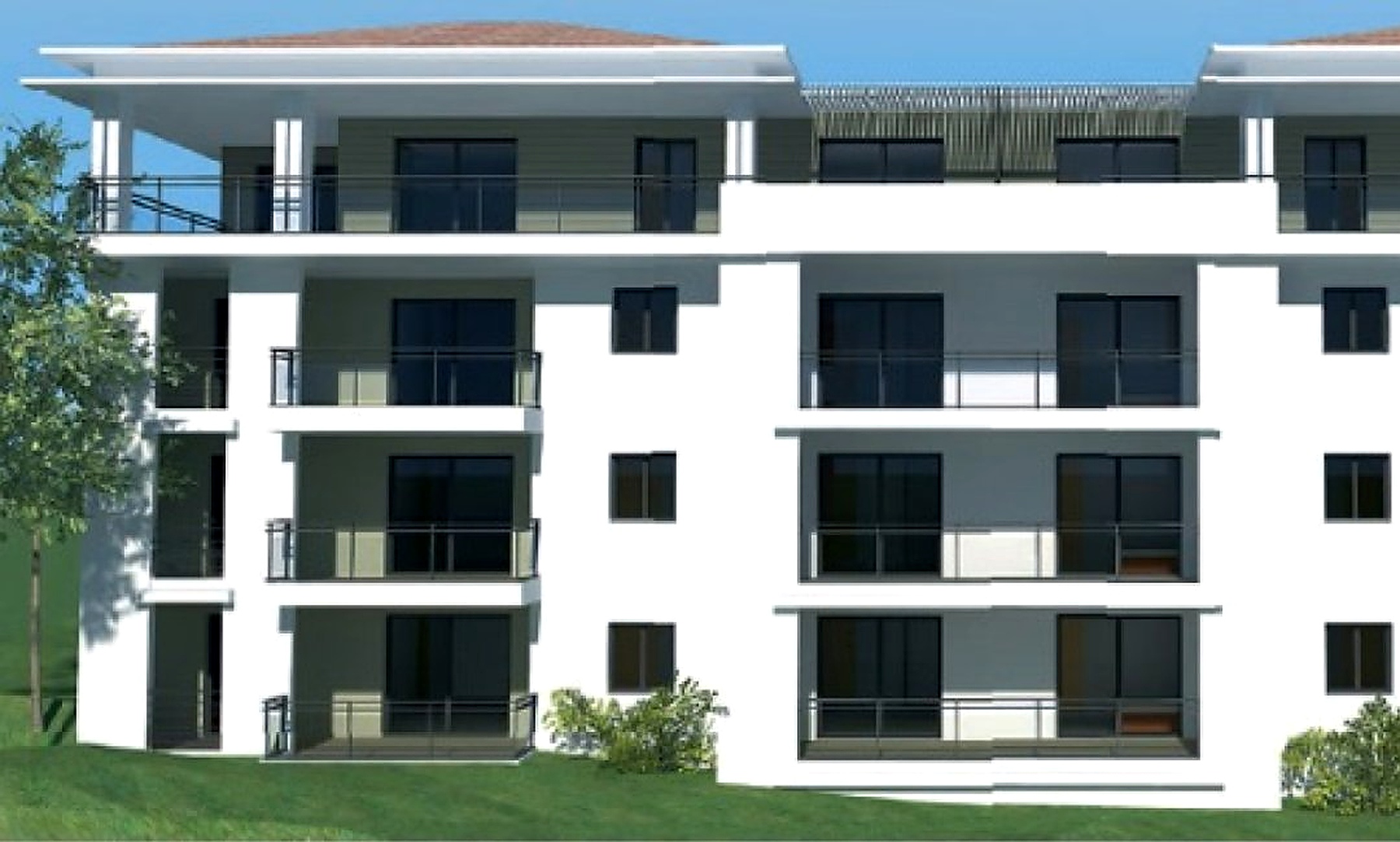 Résidence Saint Joseph façade contemporaine